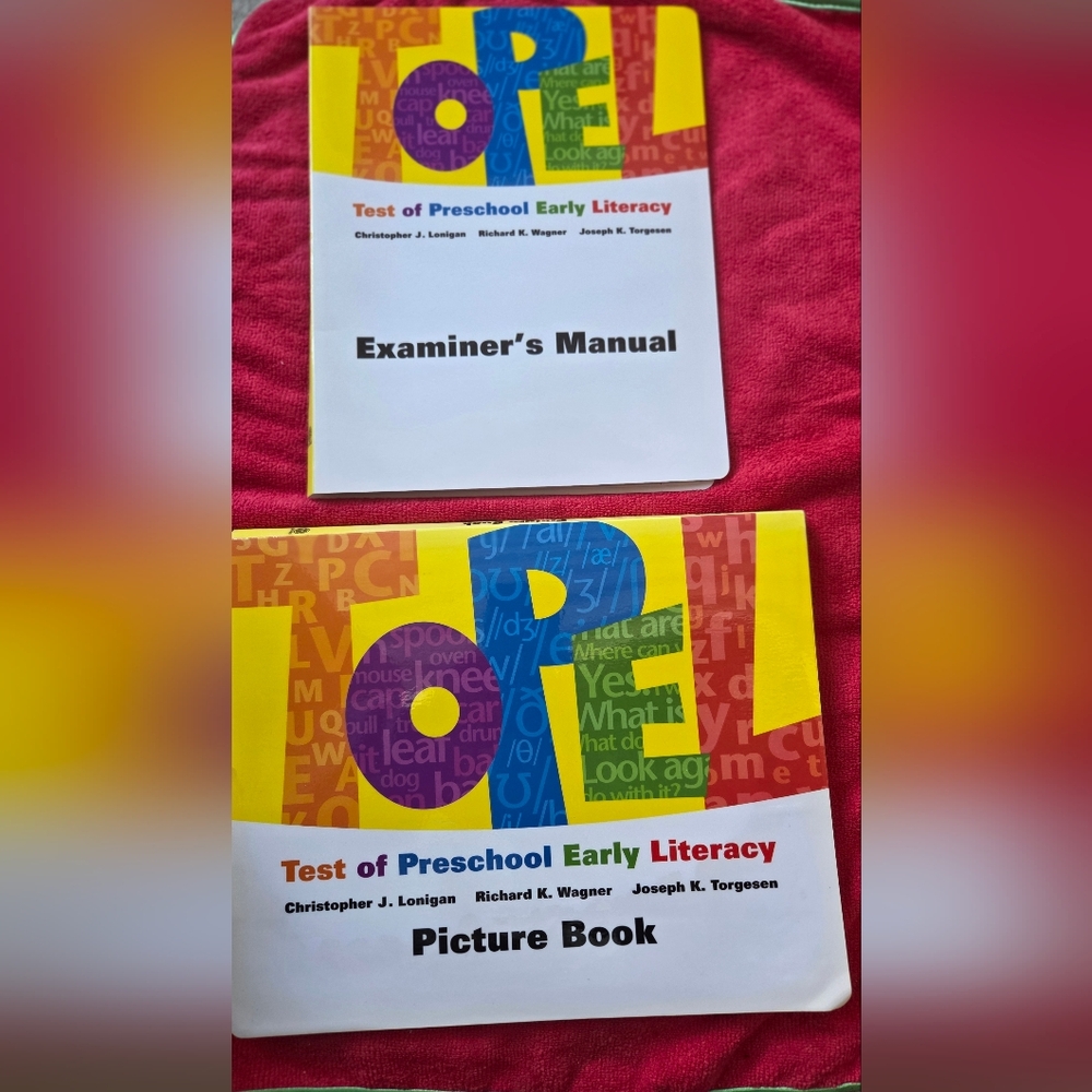 Colorful Literacy Picture Book Set